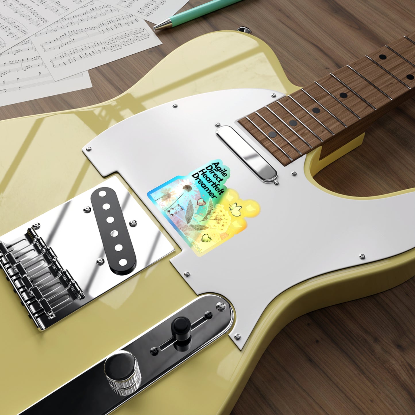 ADHD Be. '1984' Holographic Die-cut Stickers