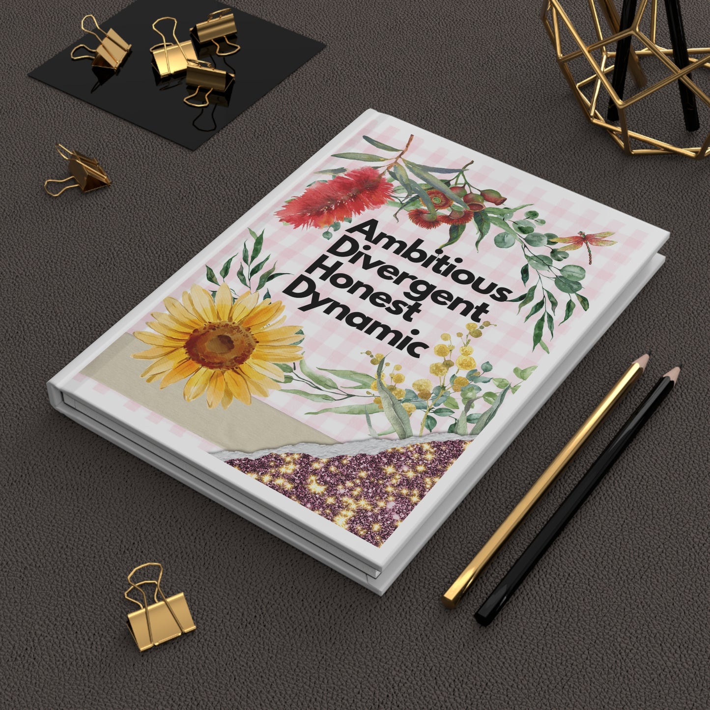 ADHD Be. 'Olive' Hardcover Journal Matte