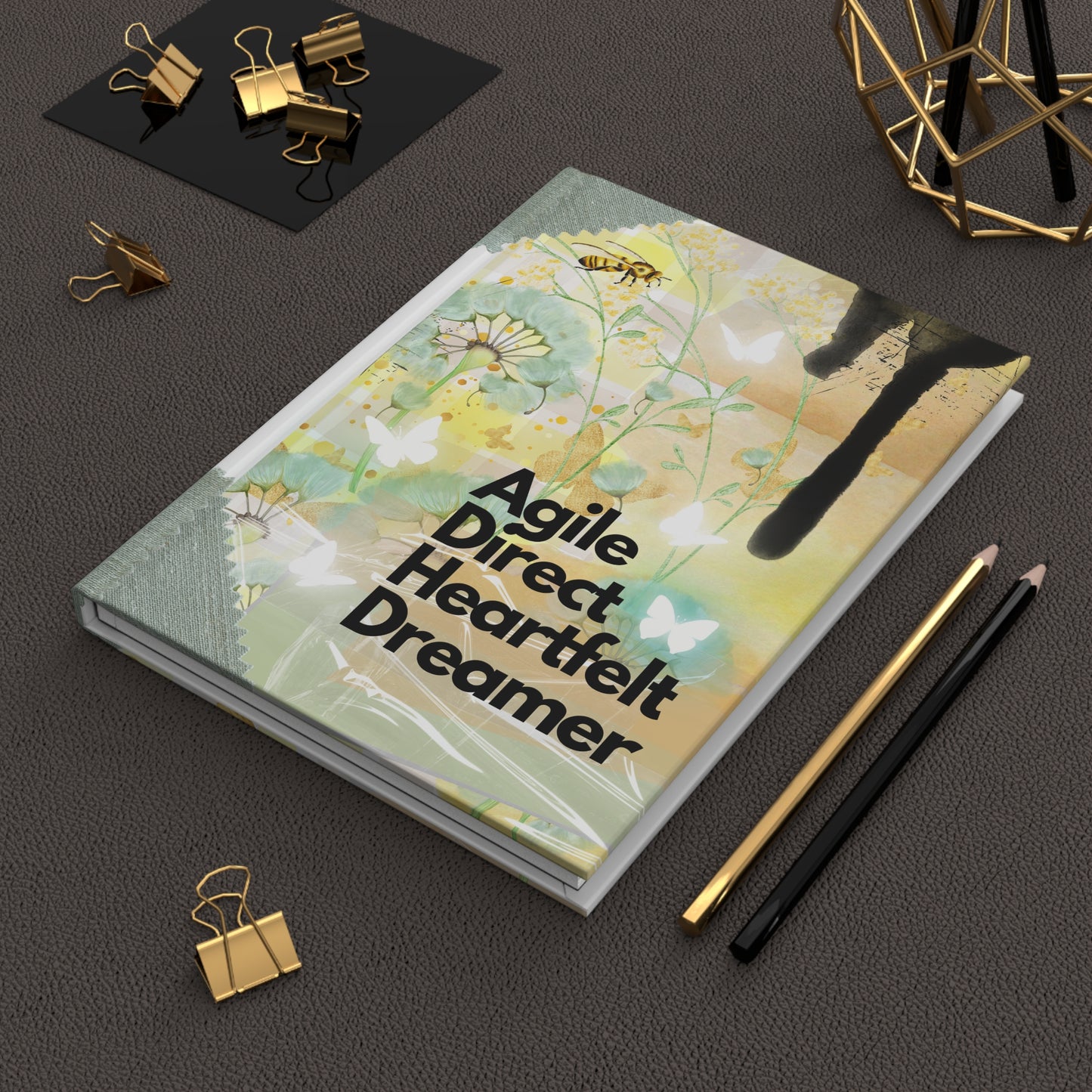 ADHD Be. '1st Winter Robyn' Hardcover Journal Matte