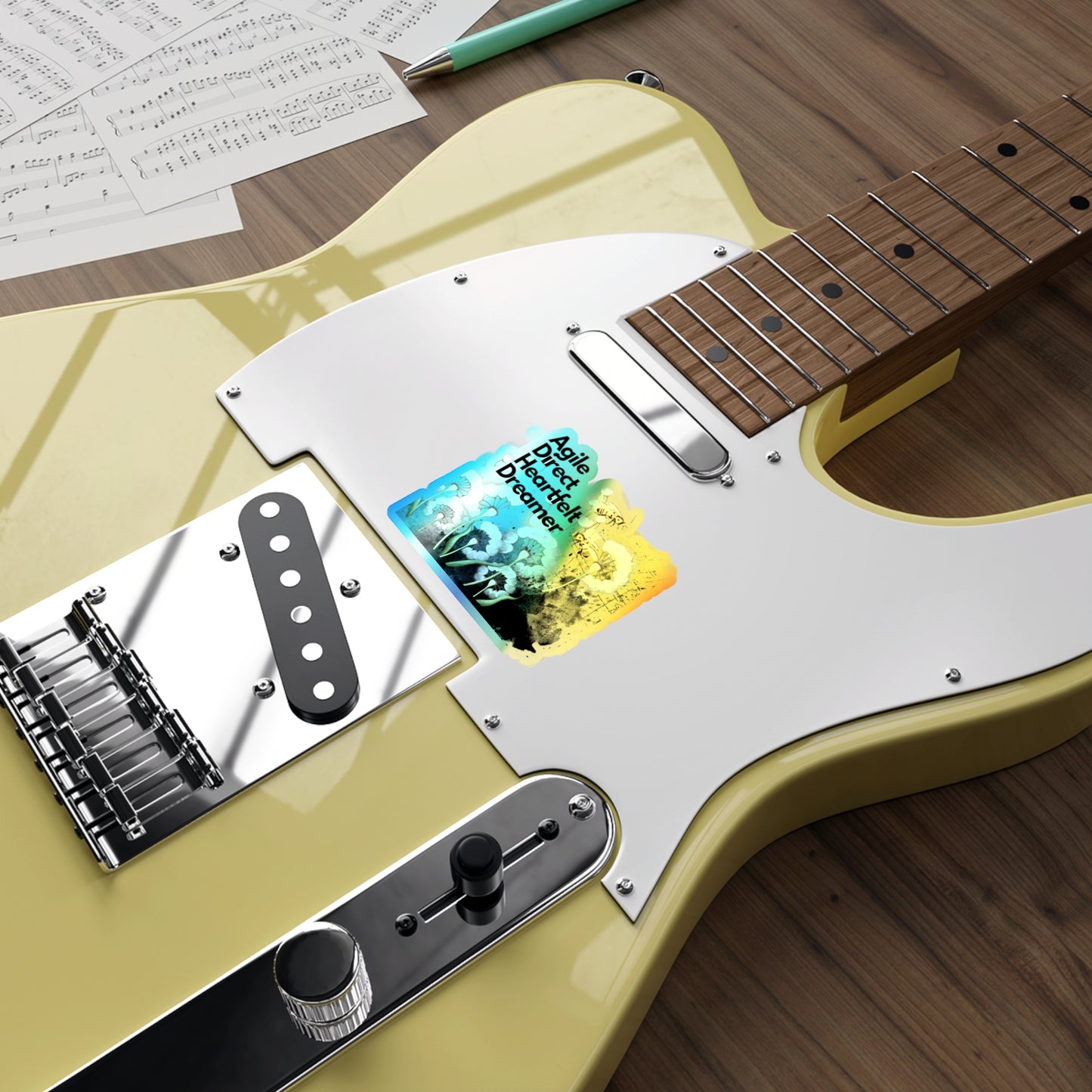 ADHD Be. '1st Winter Robyn' Holographic Die-cut Stickers