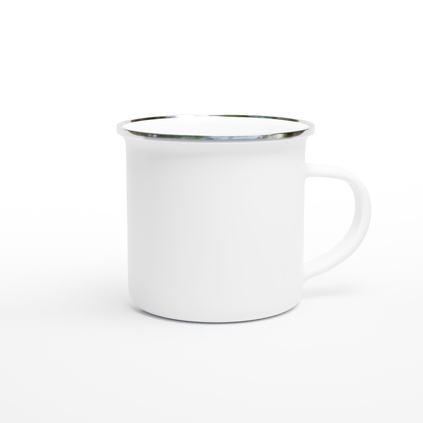 ADHD Be. 'Chelsea' White 12oz Enamel Mug