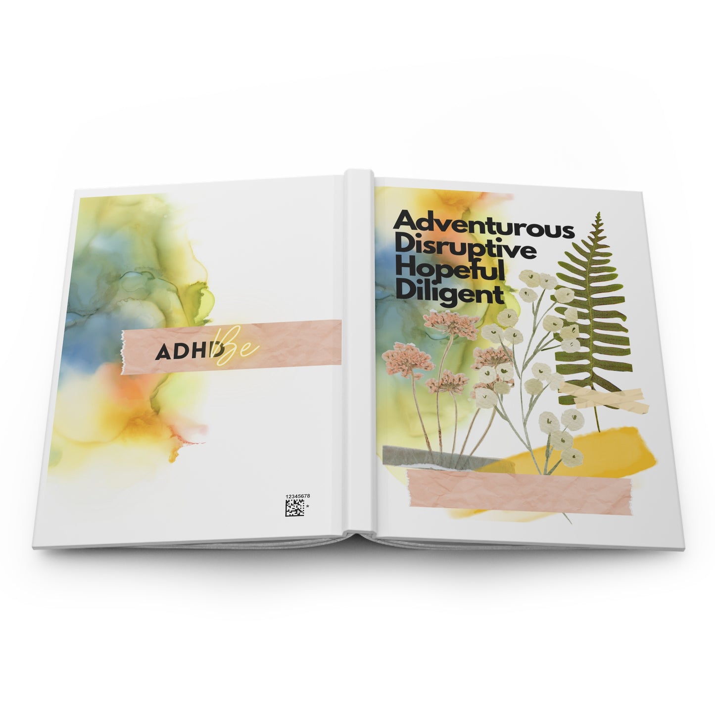 ADHD Be. 'Alexis' Hardcover Journal Matte